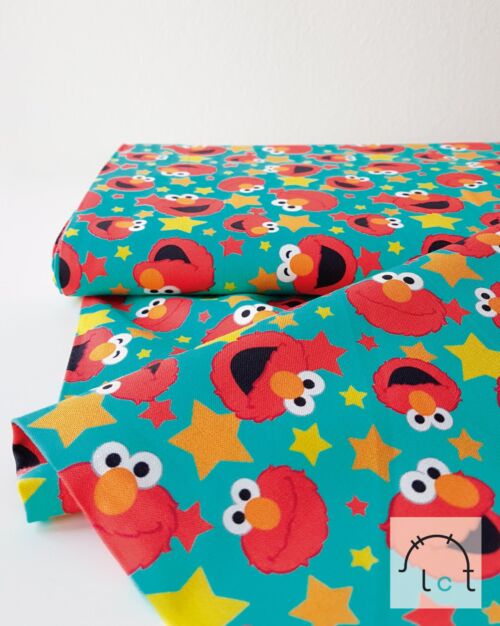 tela-barrio-sesamo-elmo-estrellas-azul-blanca-algodon-patchwork-americano-merceria-online-la-cuesta-estudio