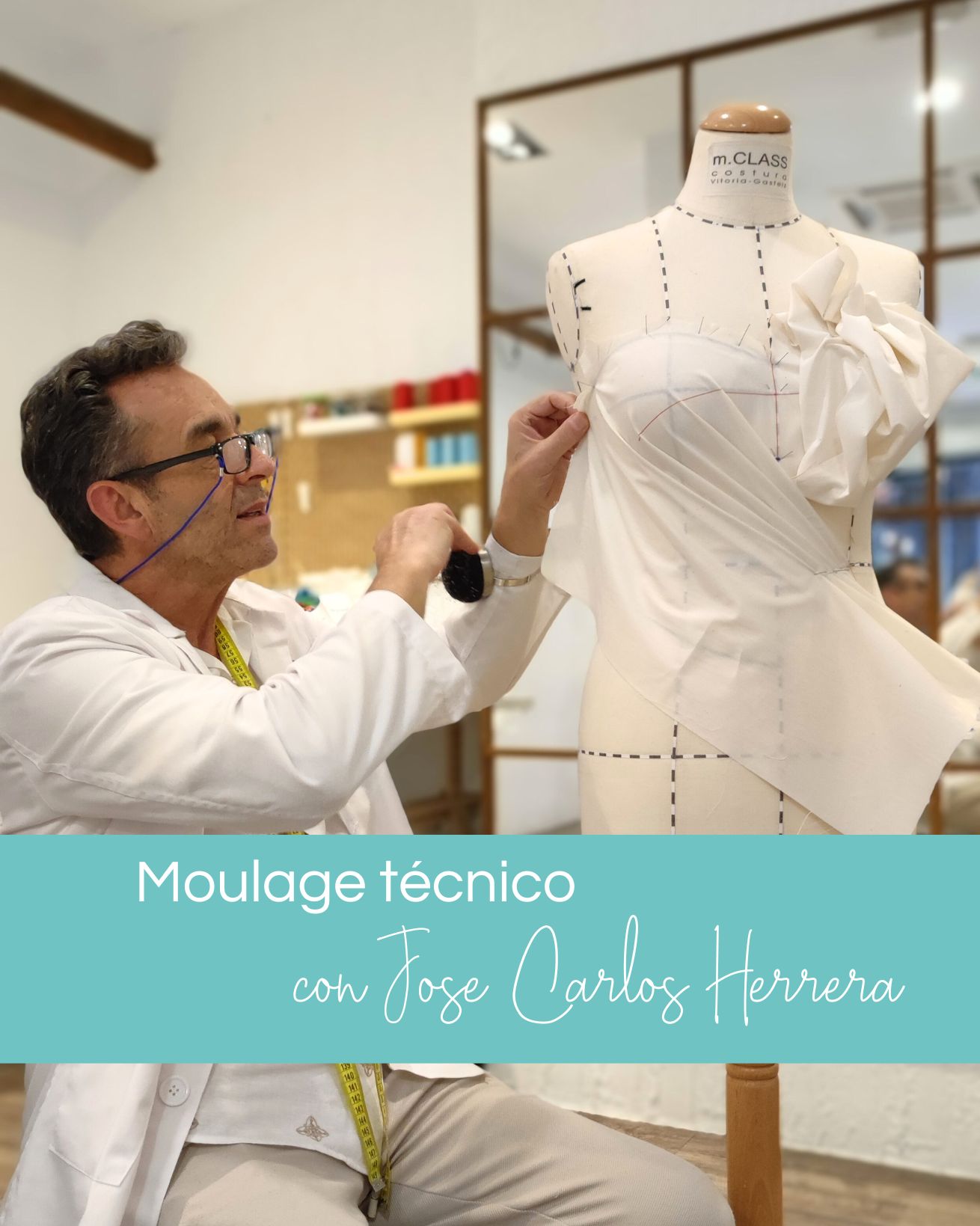 workshop de moulage tecnico con Jose Carlos Herrera en Cose Madrid