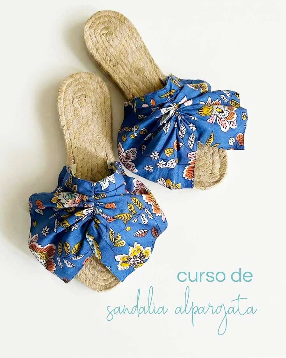 curso haz tus sandalias alpargatas este verano en cose madrid